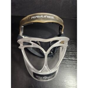 Rawlings Face First Guard Mask Clear Sport Protective Gear needs chinpad